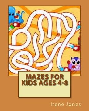 portada Mazes for Kids Ages 4-8 (en Inglés)
