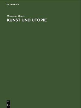 portada Kunst und Utopie (en Alemán)