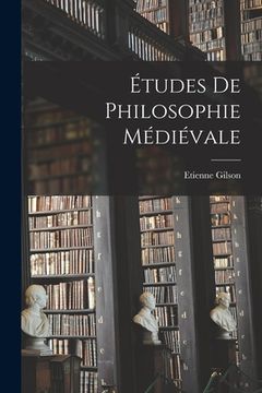 portada Études de philosophie médiévale (en Francés)