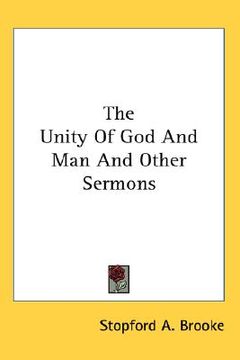 portada the unity of god and man and other sermons