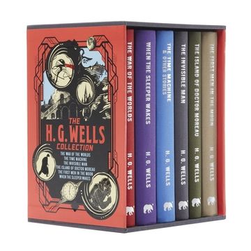portada The h. G. Wells Collection: Boxed Set: Deluxe 6-Volume box set Edition: 8 (Arcturus Collector'S Classics, 8) (en Inglés)
