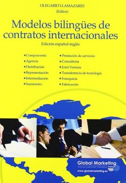 portada Modelos Bilingaâ¼Es De Contratos Internacionales