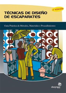 portada Técnicas de Diseño de Escaparates: Guía Práctica de Métodos, Materiales y Procedimientos