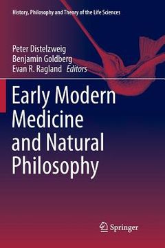 portada Early Modern Medicine and Natural Philosophy (en Inglés)