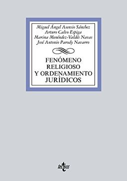 portada Fenómeno Religioso Y Ordenamiento Jurídico