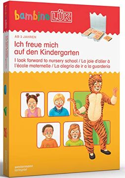 portada Bambinolük-Sets: Bambinolük-Set: Ich Freu Mich auf den Kindergarten: Ab 3 Jahren: Bambinolük-Lösungsgerät und 1 Heft im Geschenkkarton (en Alemán)