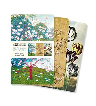 portada Blossoms & Blooms set of 3 Mini Notebooks (Mini Notebook Collections) (en Inglés)