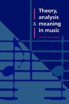 portada Theory, Analysis and Meaning in Music (en Inglés)