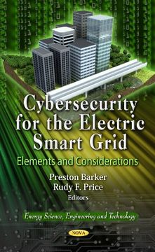 portada Cybersecurity for the Electric Smart Grid: Elements and Considerations (en Inglés)
