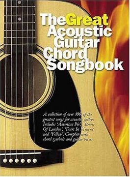 portada The Great Acoustic Guitar Chord Songbook Lyrics & Chords Book