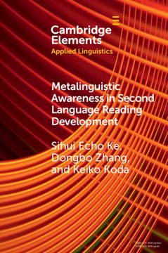 portada Metalinguistic Awareness in Second Language Reading Development (Elements in Applied Linguistics) (en Inglés)