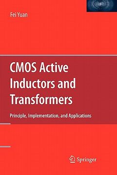 portada cmos active inductors and transformers: principle, implementation, and applications (en Inglés)