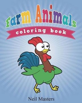 portada Farm Animals Coloring Book (Avon Coloring Book)