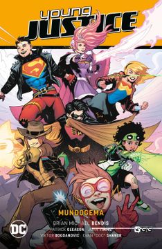 portada Young Justice Vol. 1: Mundogema (Perdidos en el Multiverso - Parte 1)