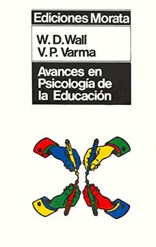portada Avances en Psicologia de la Educacion (in Spanish)