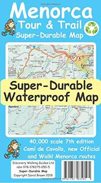 portada Menorca Tour & Trail Super-Durable map (7Th Edition) (in English)