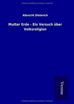 portada Mutter Erde ein Versuch ber Volksreligion (in German)