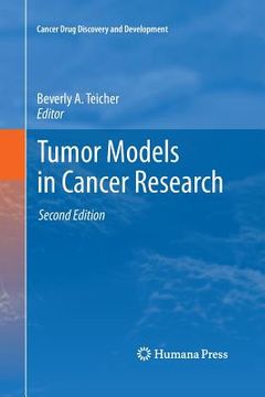 portada Tumor Models in Cancer Research (en Inglés)