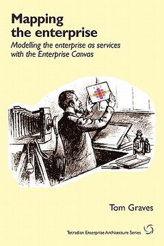 portada mapping the enterprise: modelling the enterprise as services with the enterprise canvas (in English)