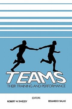 portada teams: their training and performance (en Inglés)