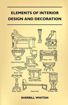 portada elements of interior design and decoration (en Inglés)
