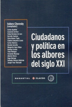 portada Ciudadanos y política en los albores del siglo XXI