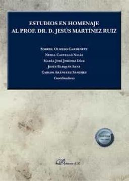 portada Estudios en Homenaje a Jesus Martinez