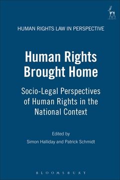 portada human rights brought home: socio-legal studies of human rights in the national context