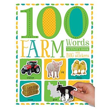 portada 100 Farm Words (100 First Sticker Activity Books)
