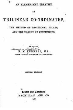 portada An Elementary Treatise on Trilinear Co-ordinates