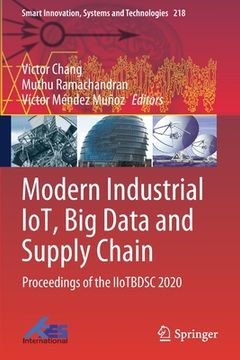 portada Modern Industrial Iot, Big Data and Supply Chain: Proceedings of the Iiotbdsc 2020