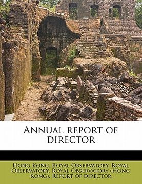 portada annual report of director