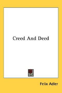 portada creed and deed (in English)
