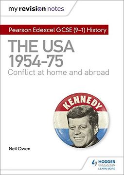 portada My Revision Notes: Pearson Edexcel Gcse (9-1) History: The Usa, 1954–1975: Conflict at Home and Abroad (en Inglés)