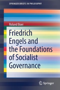 portada Friedrich Engels and the Foundations of Socialist Governance (en Inglés)
