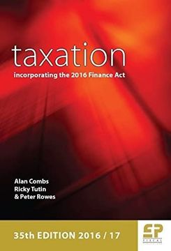 portada Taxation: Incorporating the 2016 Finance act (2016
