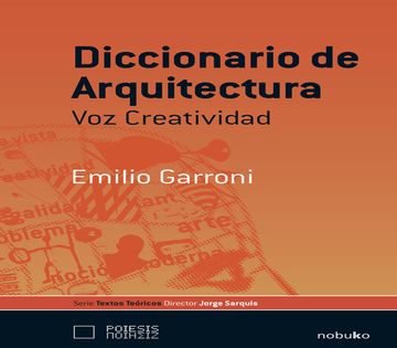 portada Diccionario de Arquitectura voz Creativa