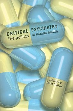 portada critical psychiatry: the politics of mental health (en Inglés)