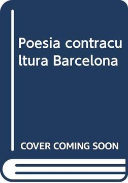 portada Poesia Contracultura Barcelona
