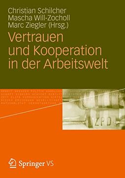 portada Vertrauen und Kooperation in der Arbeitswelt (en Alemán)