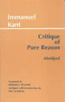 portada Critique of Pure Reason, Abridged (Hackett Classics)