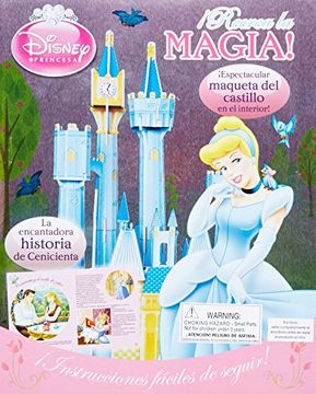 portada Disney Princesa: Recrea la Magia! (Spanish Edition) 