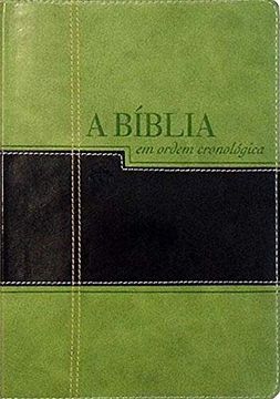 portada Biblia nvi Ordem Cronologica Luxo Verde