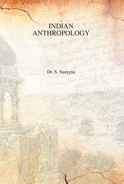 portada Indian Anthropology (en Inglés)