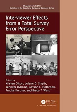 portada Interviewer Effects From a Total Survey Error Perspective (Chapman & Hall (in English)