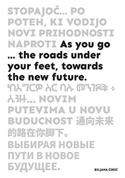 portada As you go ã¢â â¦: The Roads Under Your Feet, Towards the new Future Paperback (en Inglés)