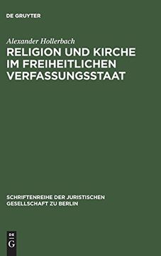 portada Religion und Kirche im Freiheitlichen Verfassungsstaat (en Alemán)