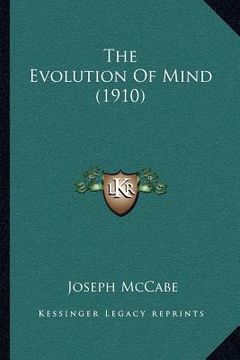 portada the evolution of mind (1910) (in English)