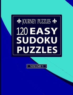 portada Journey Puzzles: 120 Easy Sudoku Puzzles(Volume 3) (en Inglés)