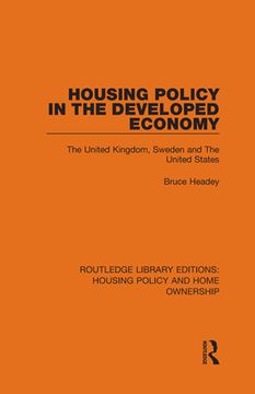 portada Housing Policy in the Developed Economy: The United Kingdom, Sweden and the United States (en Inglés)